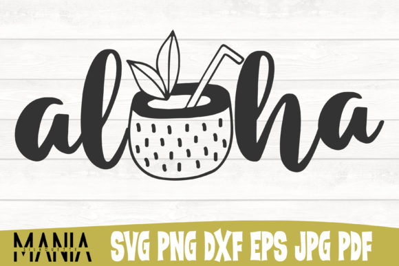 Aloha 2 Svg Cut FIle Design Graphics and Graphic Templates Review
