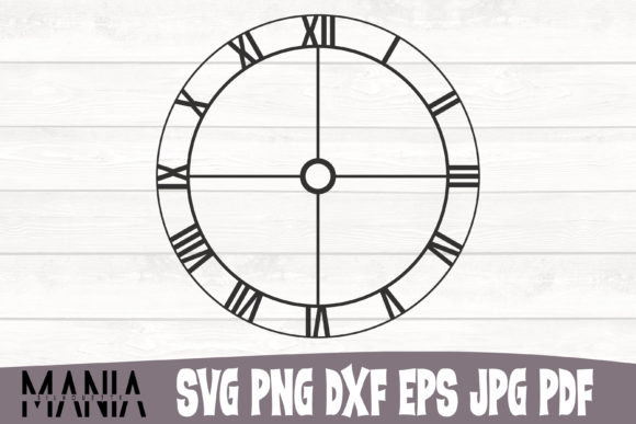 Clock Face Template 15 Graphics Review