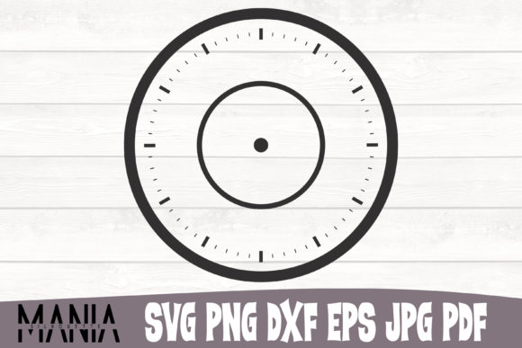 Clock Face Template 9 Graphics Review