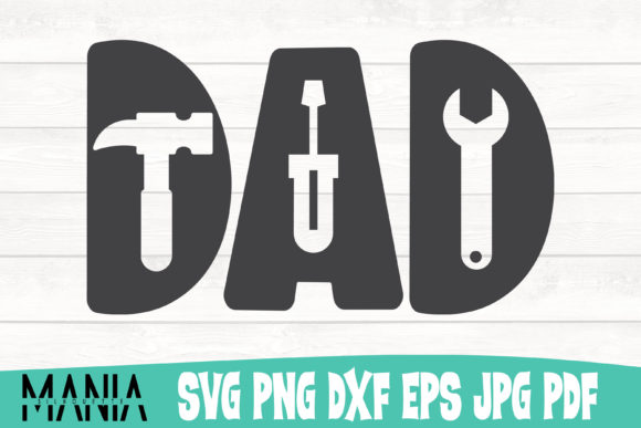 Dad Tools Svg Cut File Design: Essential Graphics for Graphic Templates