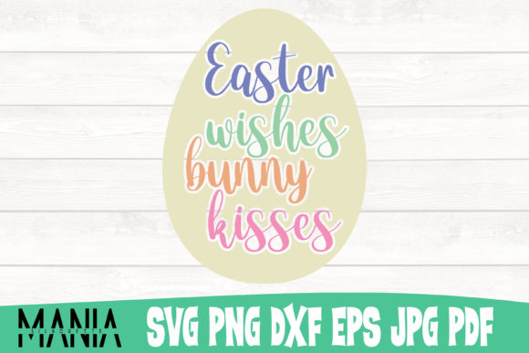 Easter Wishes Bunny Kisses Svg Cut File Graphics Review