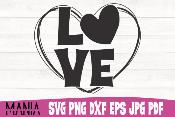Heart Love Svg Cut File Graphics Review