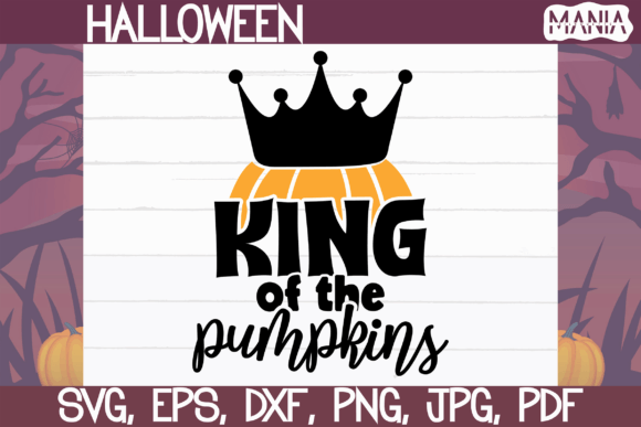 King of the Pumpkins Graphic Templates for Seasonal Branding and Visual Appeal