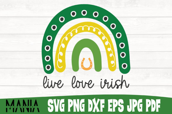 Live Love Irish Svg Cut File Graphics & Graphic Templates Review