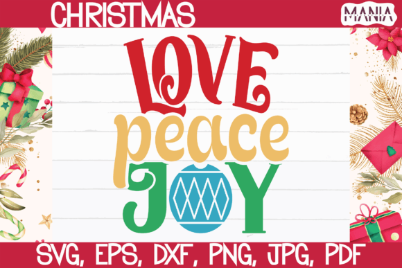 Love Peace Joy Graphics: A Versatile Design Asset for Modern Branding