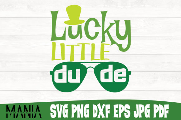 Lucky Little Dude Svg Cut File Graphics and Graphic Templates