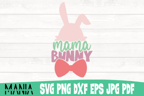 Mama Bunny Svg Cut File Design: Graphics for Brand Storytelling