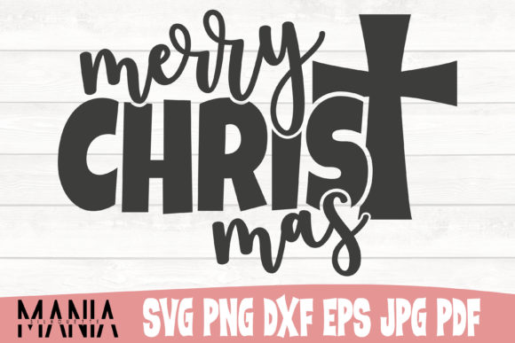 Merry Christmas Svg Cut File Design Graphics