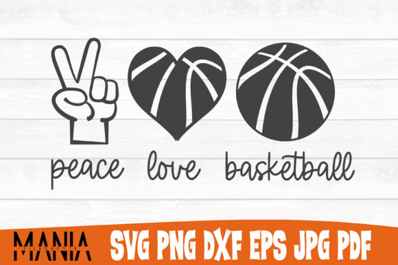 Peace Love Basketball Svg Cut File Graphics and Graphic Templates Review