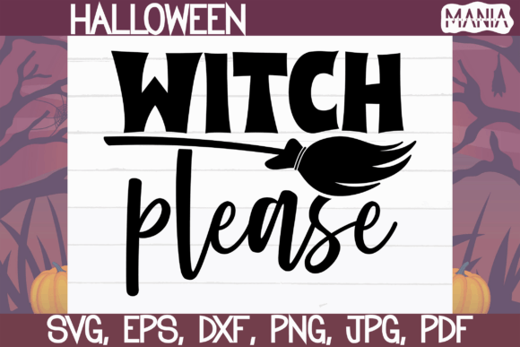 Witch Please SVG: A Graphic Design Asset for Modern Branding
